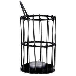 Bandeja de almacenamiento Jill Gray Metal 8x8x17cm