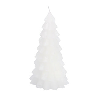 Candela boom bianco 10x10x20cm