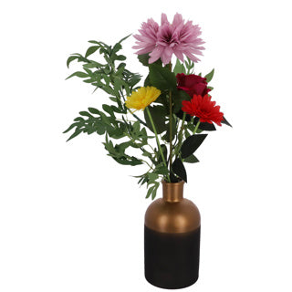 Copper nero di Countryfield Bottle Vase Madelon 26 cm