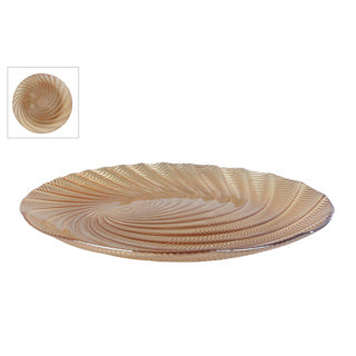 Scala Hailey Krul Amber Glass 33x33x3cm