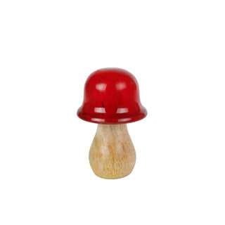 Scultura di funghi mango 6x6x10 cm