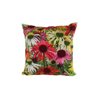 Cushion Hat Hat White Multicolor Cotton 45x45x15cm