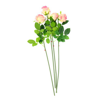 Art ramo rose rosa chiaro 56 cm