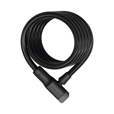 Abus coil cable-lock booster 6512k black 180cm