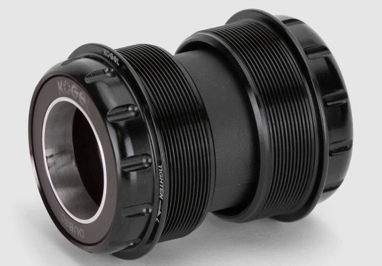 Sram ball bottom bracket ceramic cross t47 external dub corrosion resistant