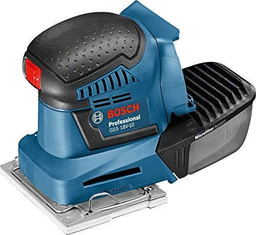 Cuerpo lijadora bateria profesional bosch blue gss 18v-10 | sin pilas ni cargador - 06019d0200