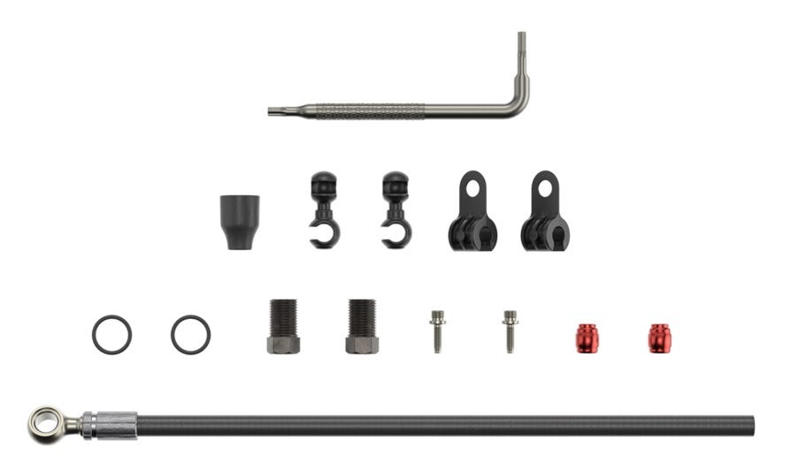 SRAM Brake Line Kit 2000 Silver Banjo