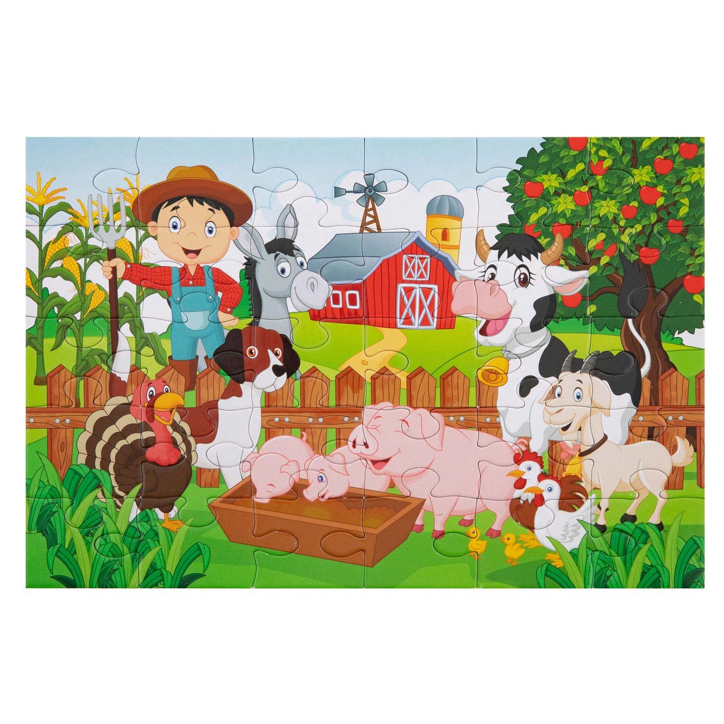 Creative Craft Group Puzzle Farm, 30st.