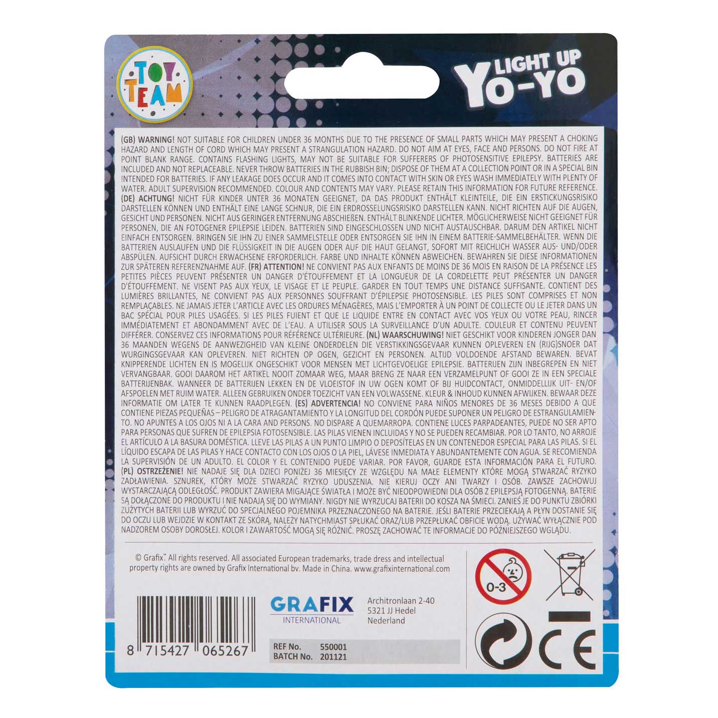 Creative Craft Group yojo with light blue