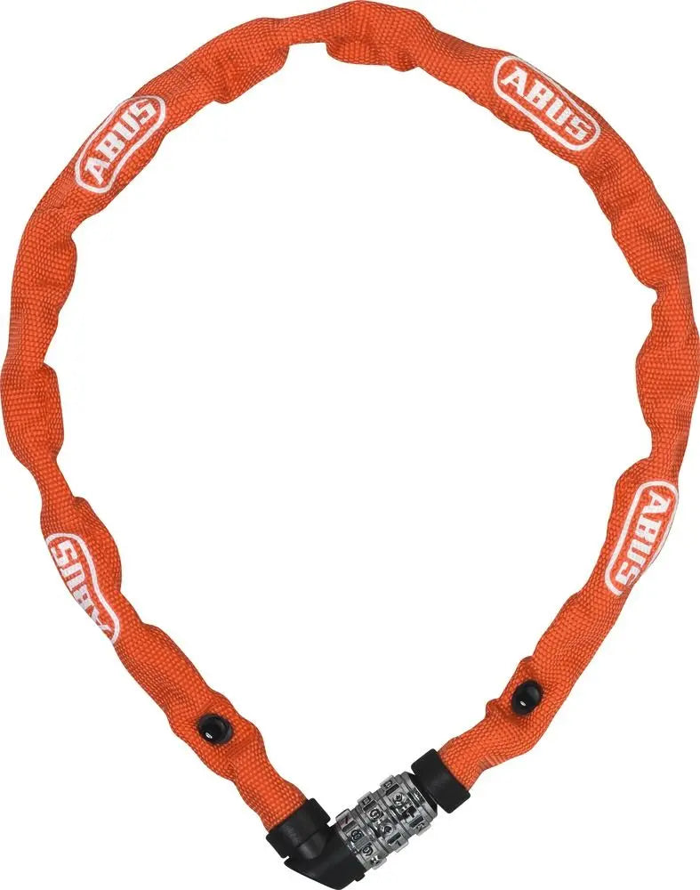 Abus candado de cadena 1200 web naranja 60 cm