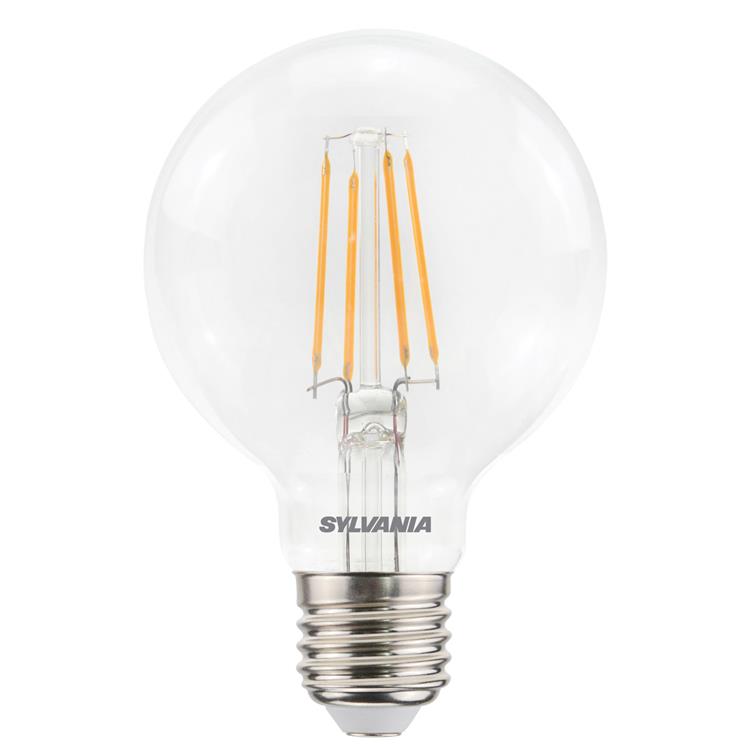Sylvania 1067885 - syl led g80 640lm e27 827 | 6 piezas