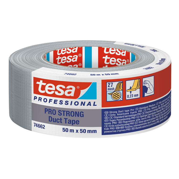 Tesa professional 1067939 - tesa nastro adesivo pro-strong grigio 50 m x 50 mm | 6 pezzi