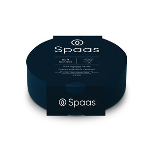Spaas Glow Scepted Candele 4 -Wiek 20:00 - Lavander e Orange Blossem