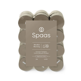 Spaas Geurthelicht Block Packing x24 4,5 ore - Morning Mindful