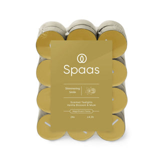 Spaas Geurthelicht Block Packing x24 4,5 ore - Sorriso luccicante