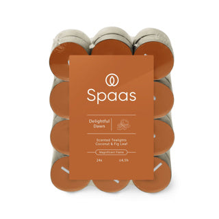 Spaas Geurthelicht Block Packing x24 4.5h - Delizioso Dawn