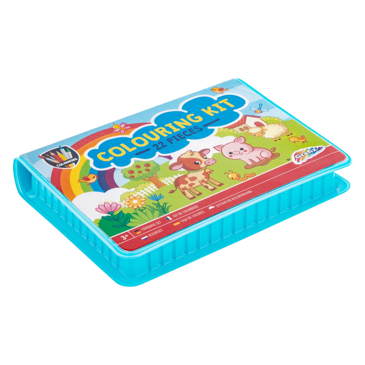 Custodia a colori Grafix Klein Farm, 22dlg.