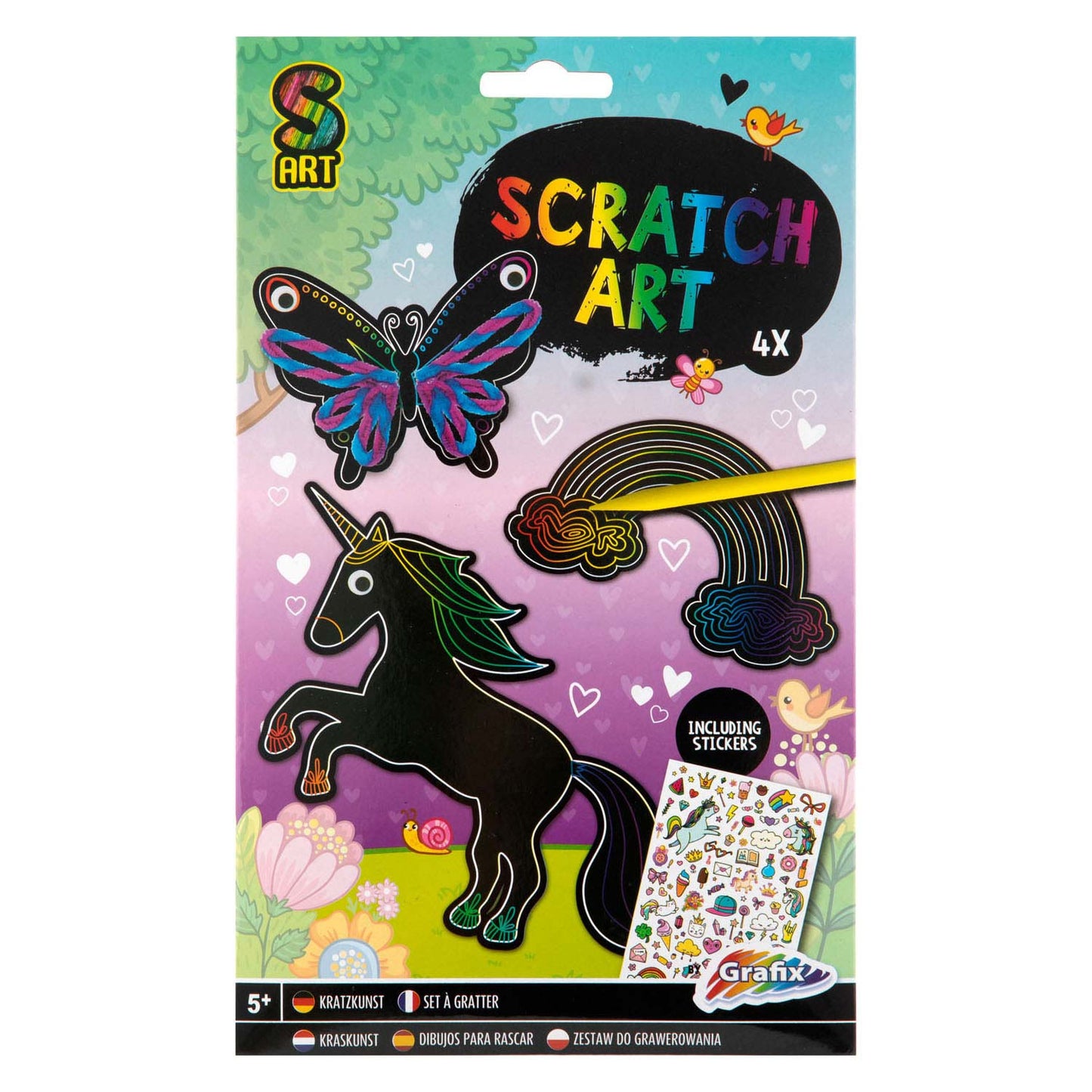 Haz tu propia chica de Scratch Art