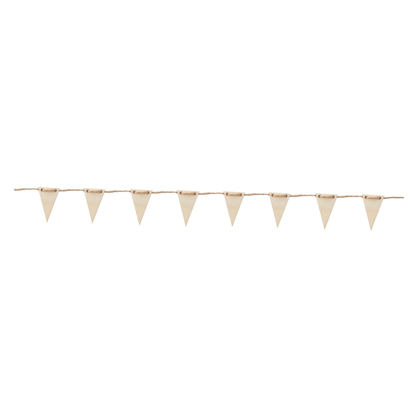 Lobbes Decora tu mini línea de bandera de madera