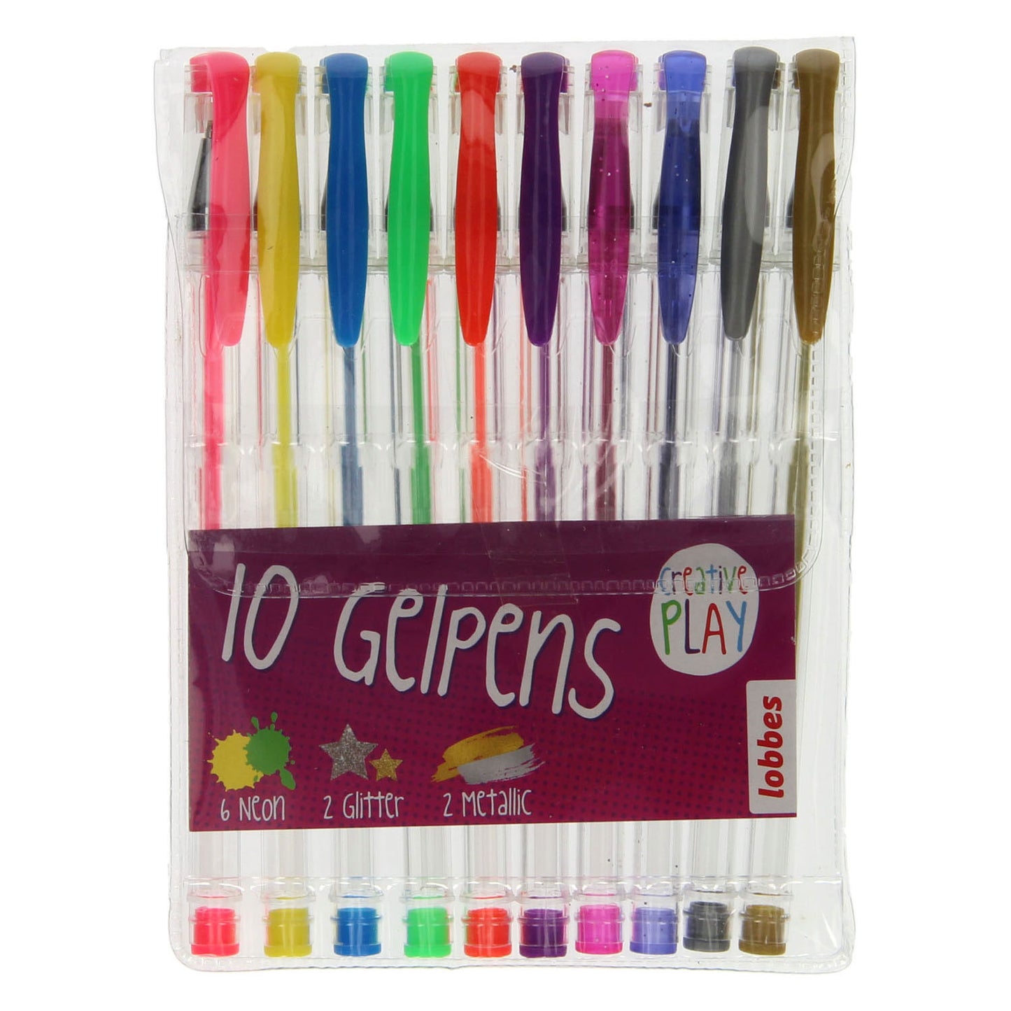 Penne gel Lobbes, 10 pz.