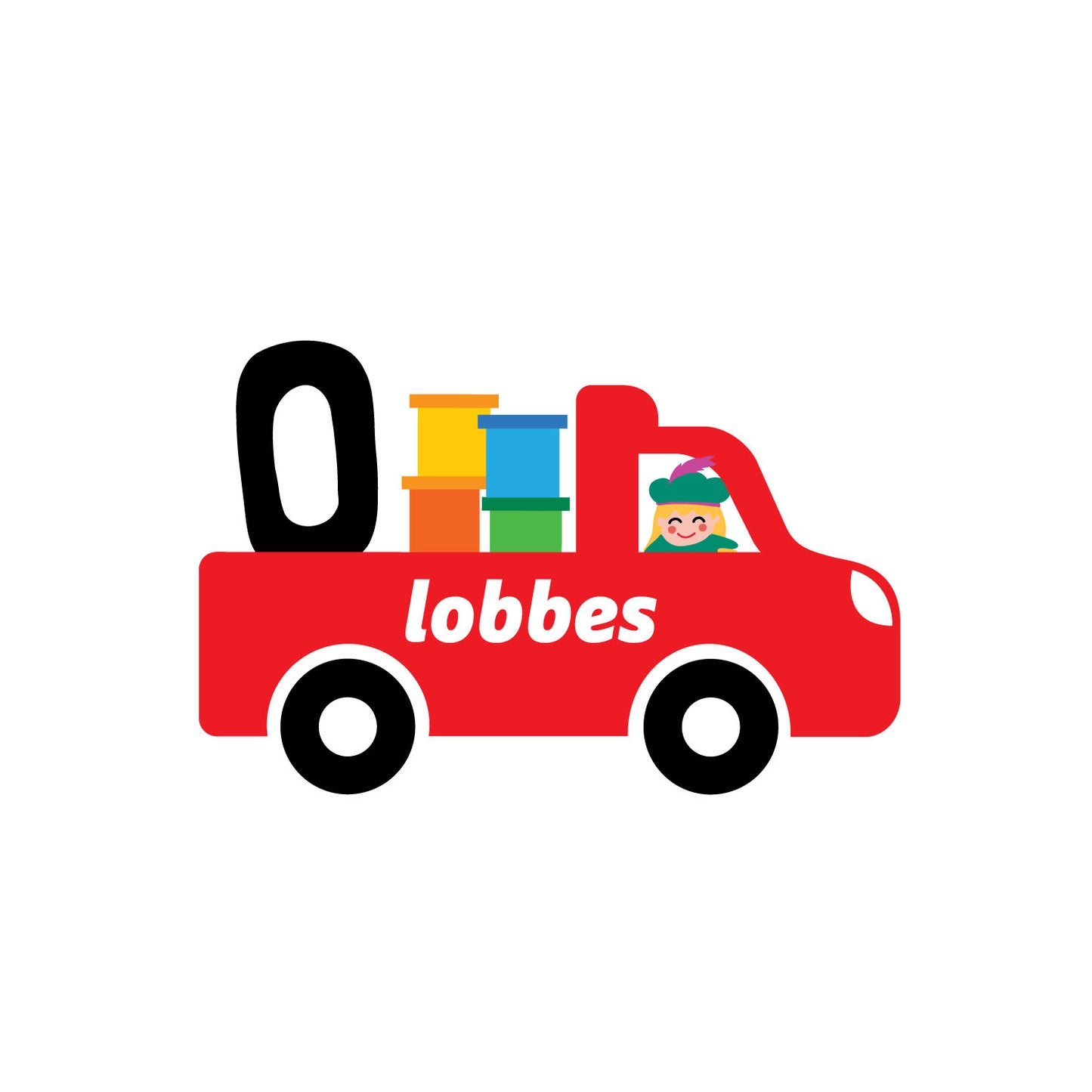Lobbes cuarteto de niños pequeños animales jumbo