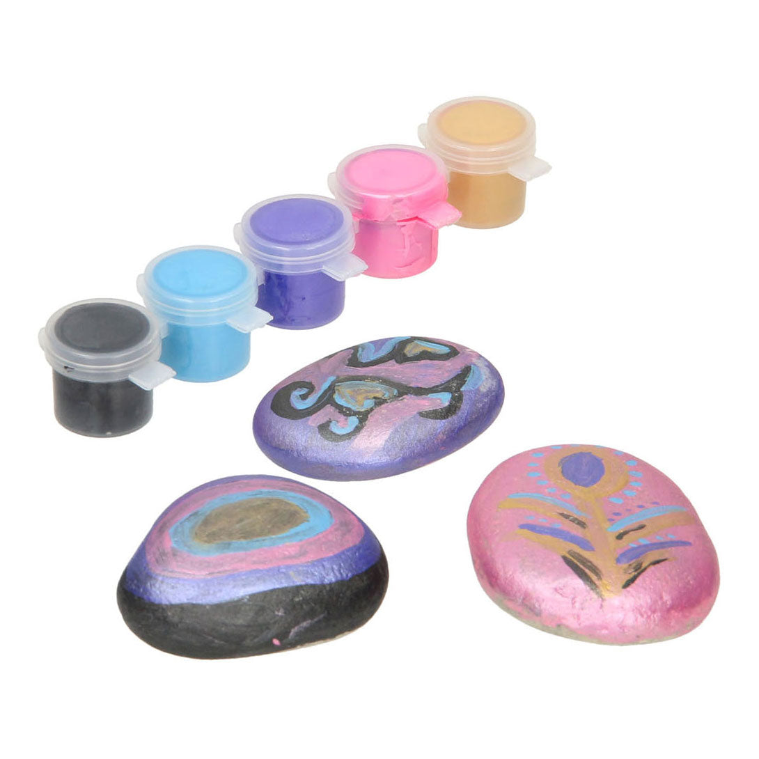 Grafix Stones dipingendo metallico