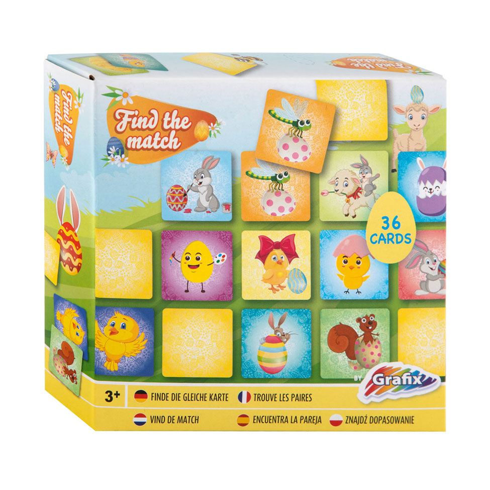 Grafix Memospel Pascua, 36 cartas