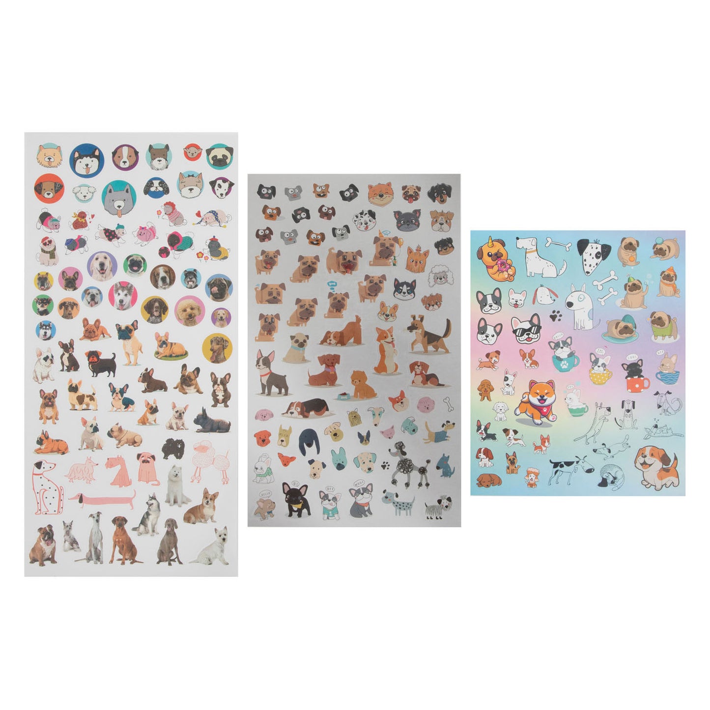 Creative Craft Group Stickrset Dogs, 100 °.