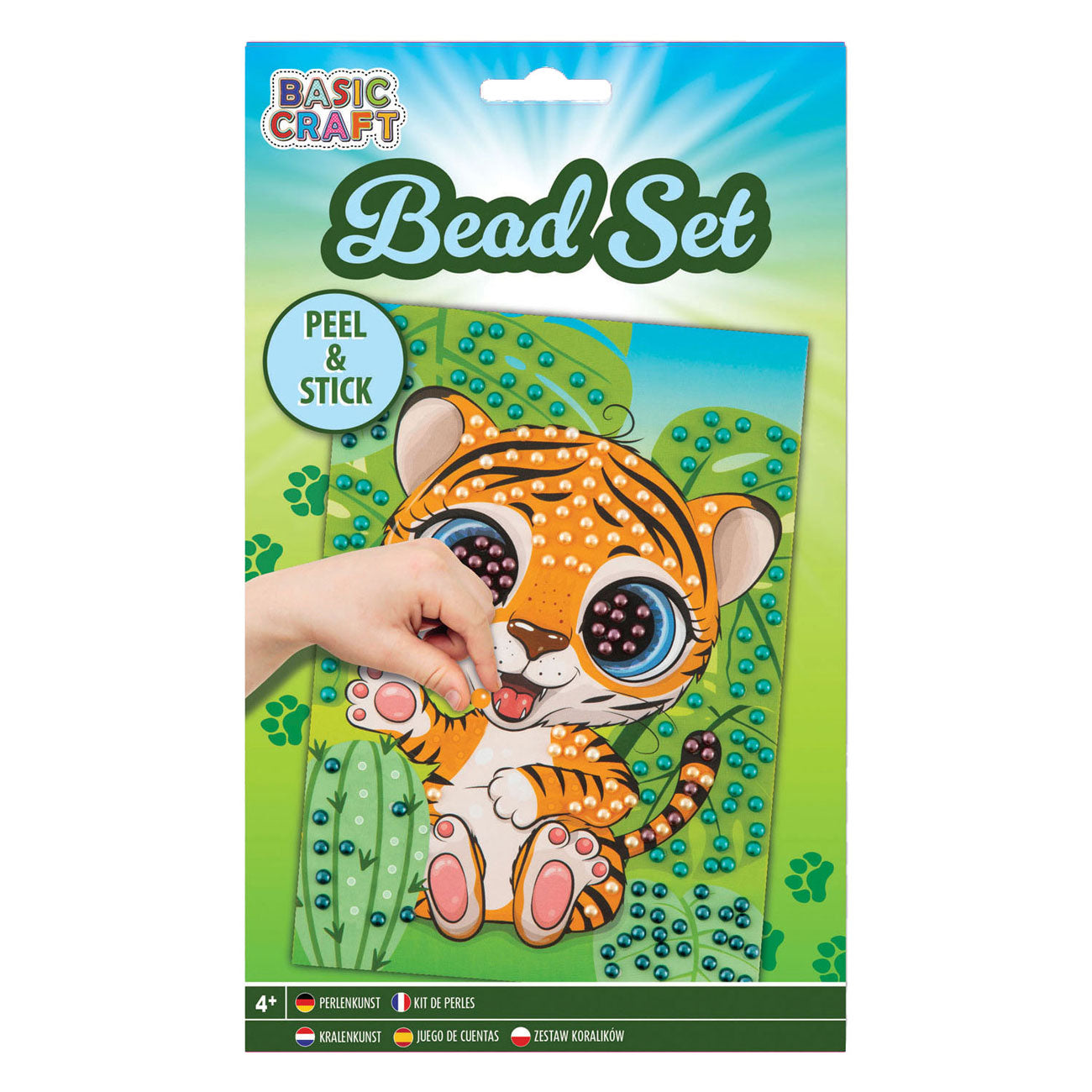 Creative Crafter Group Adesivo perle Art Tiger