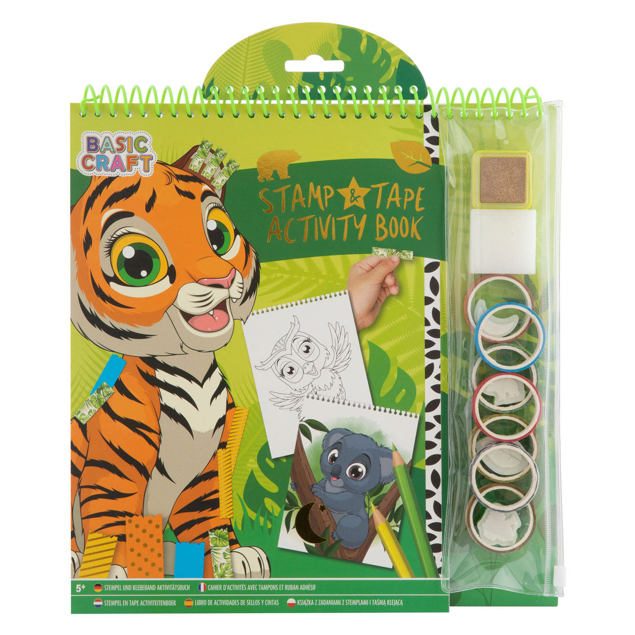 Libro de actividades de Group Craft Group y Tiger creative artesanía