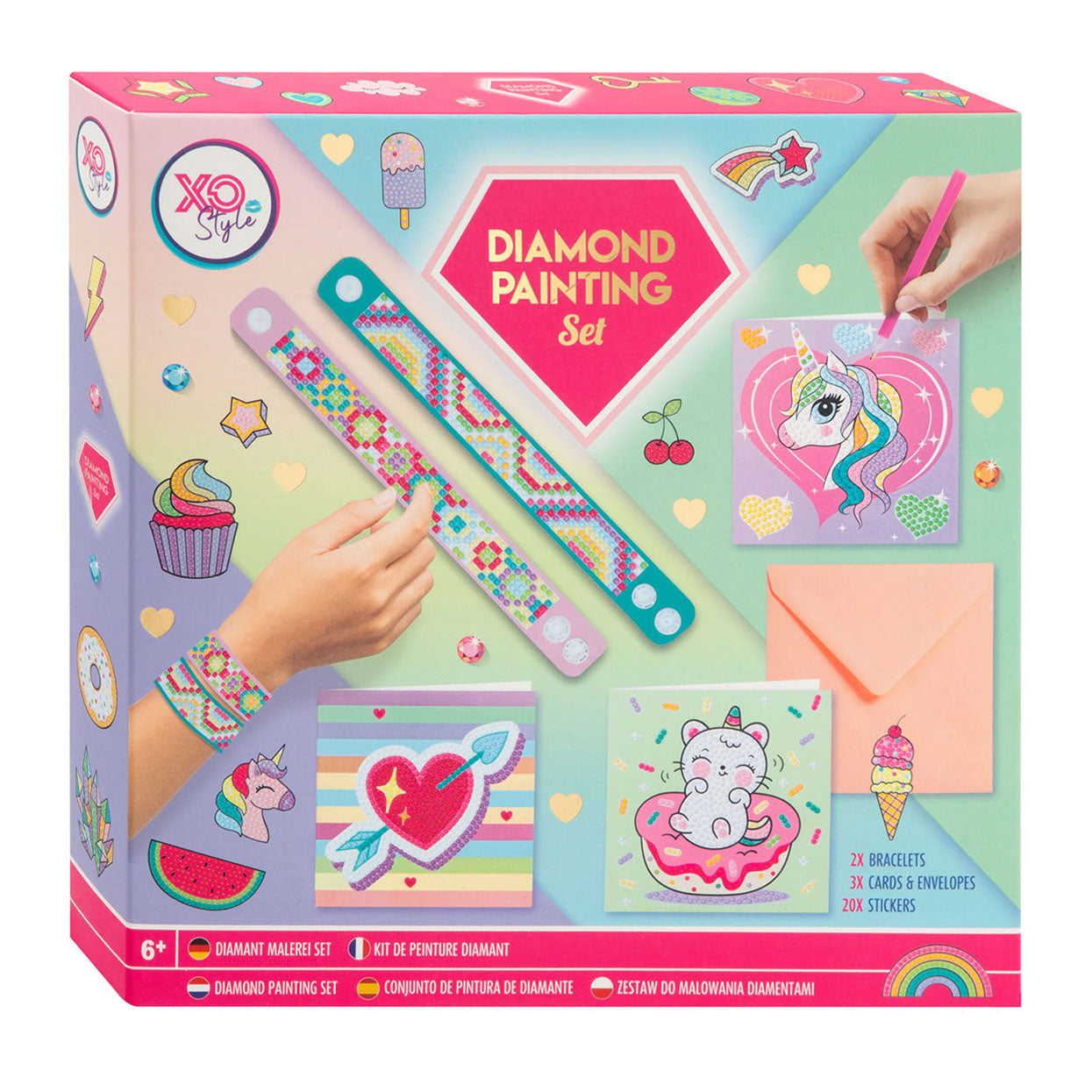 Set di pittura Diamond Creative Craft Group, 28DLG.
