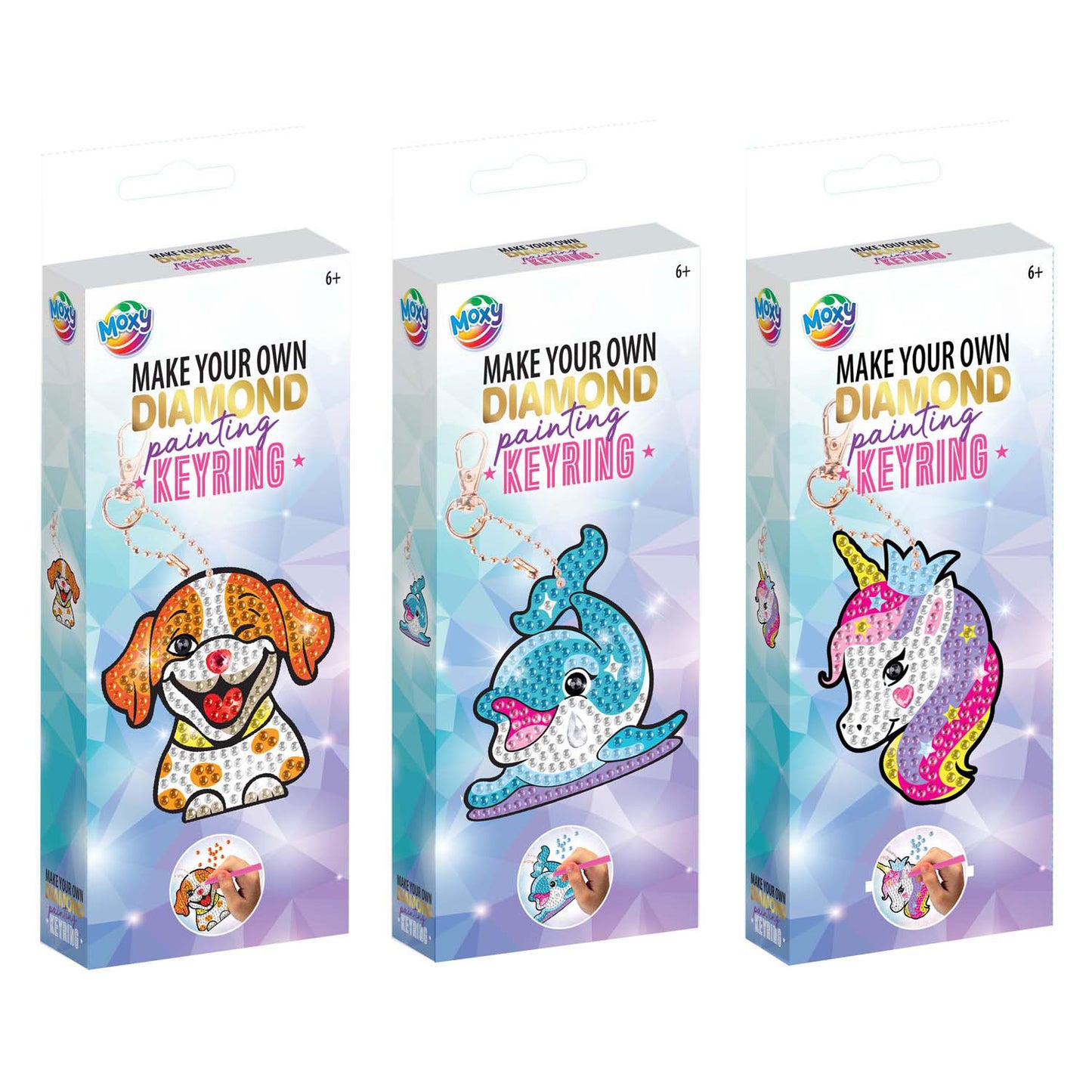 Creative Craft Group Make Your Diamond Painting Keeychain