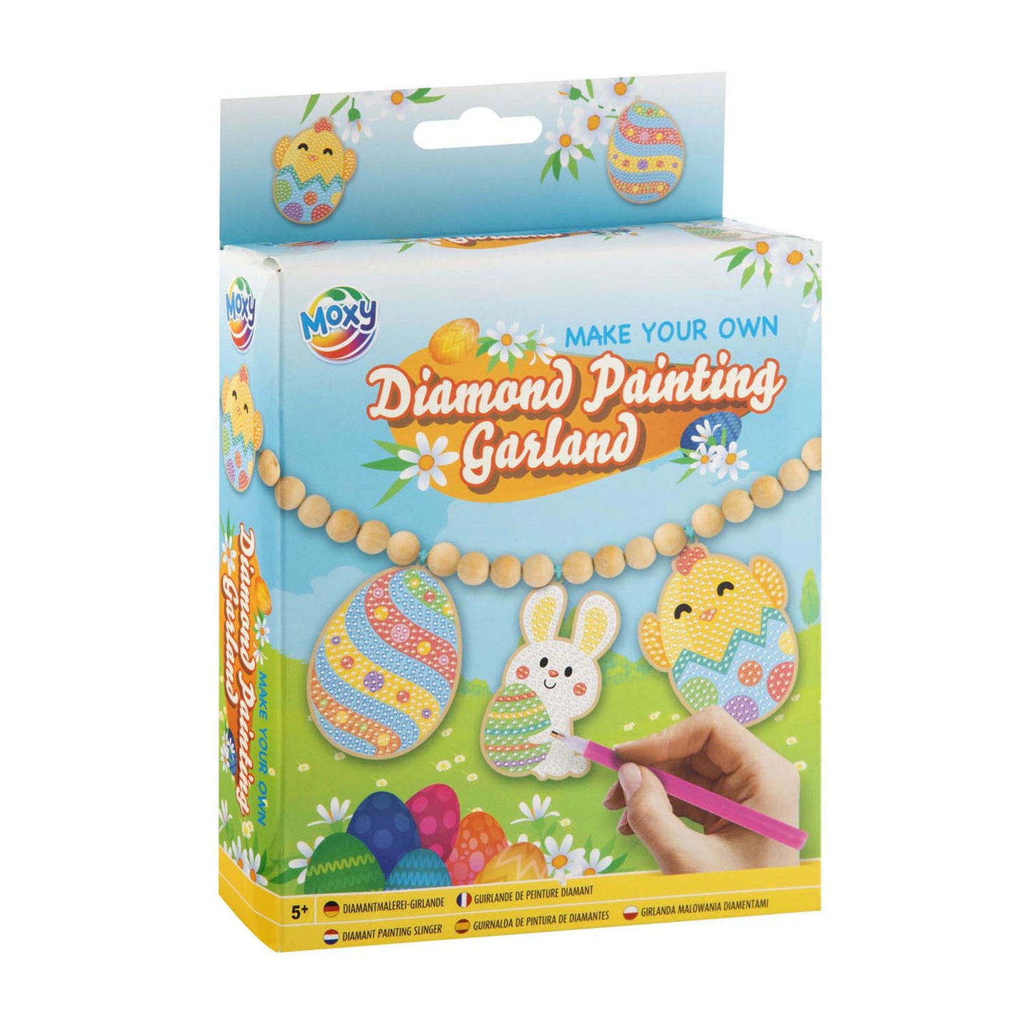 Creative Craft Group Make Your Diamond Painting Feestline con perline Pasqua