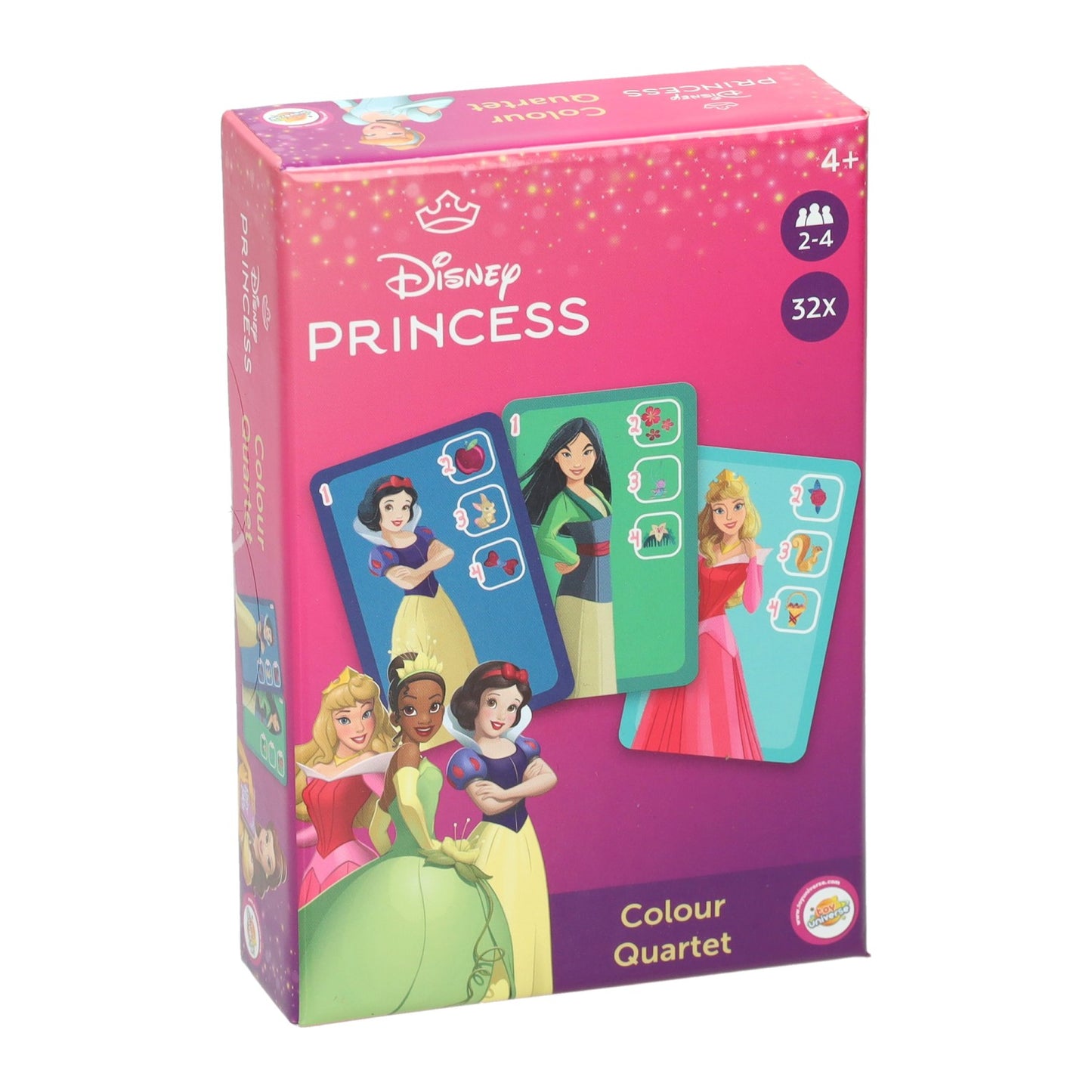 Cuarteto de princesas de Disney - 32 cartas