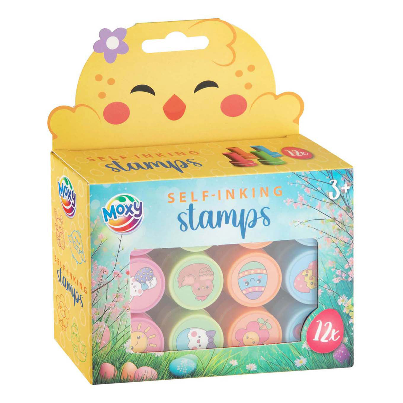 Sellos autoentintables de Creative Craft Group Pascua - 12 uds.
