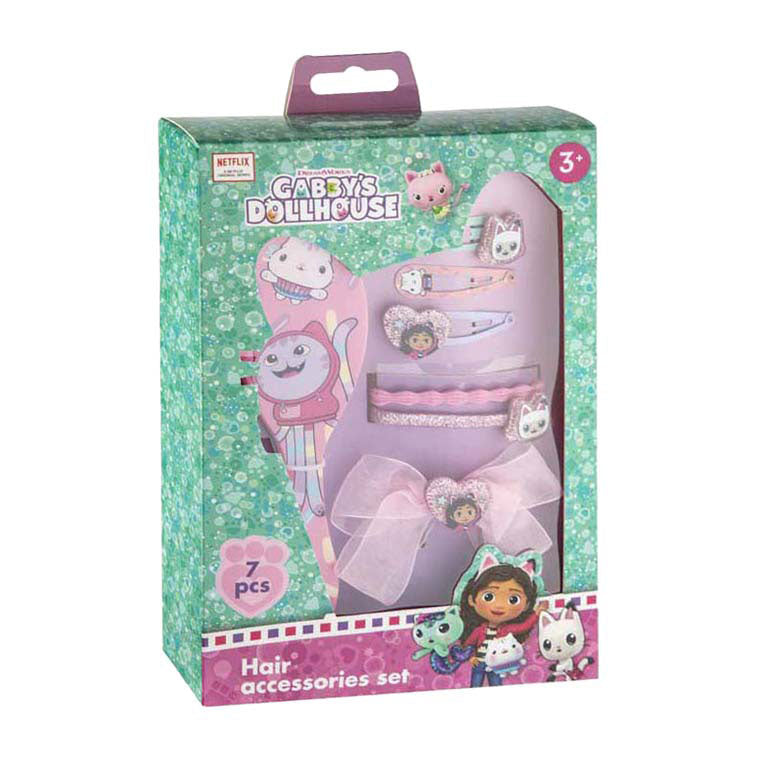 Set di accessori per capelli per casa delle bambole di Creative Craft Group Gabby - 7 pezzi.