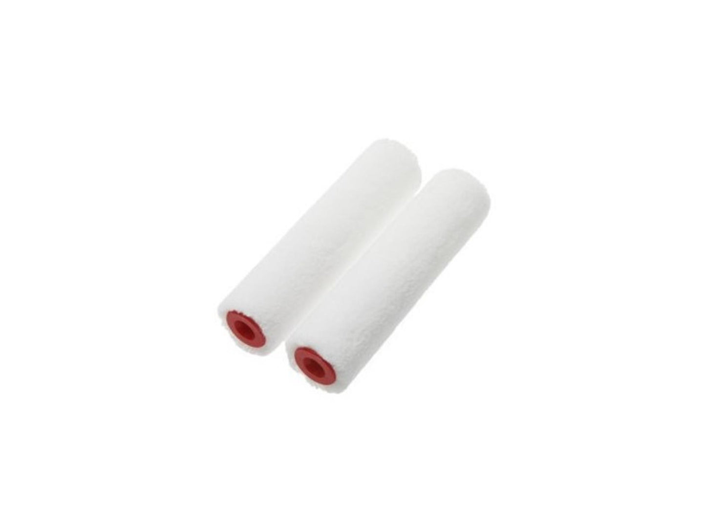 Rulli in feltro laccato Sam da 10 cm, confezione da 2