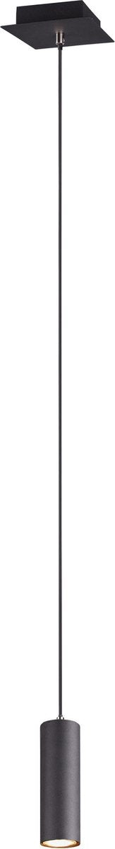 Lampada a sospensione Trio Marley - nero opaco - escl. 1 x gu10 35w - regolabile in altezza