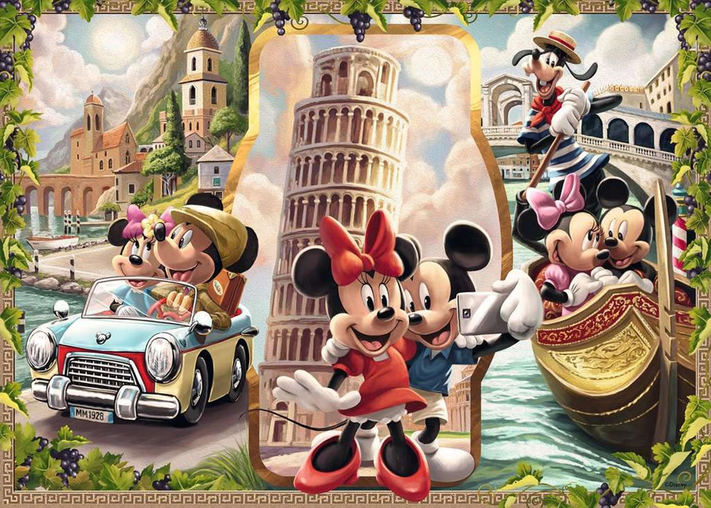 RAVENSBURGER puzzle puzzle Mickey Mouse, 1000st.