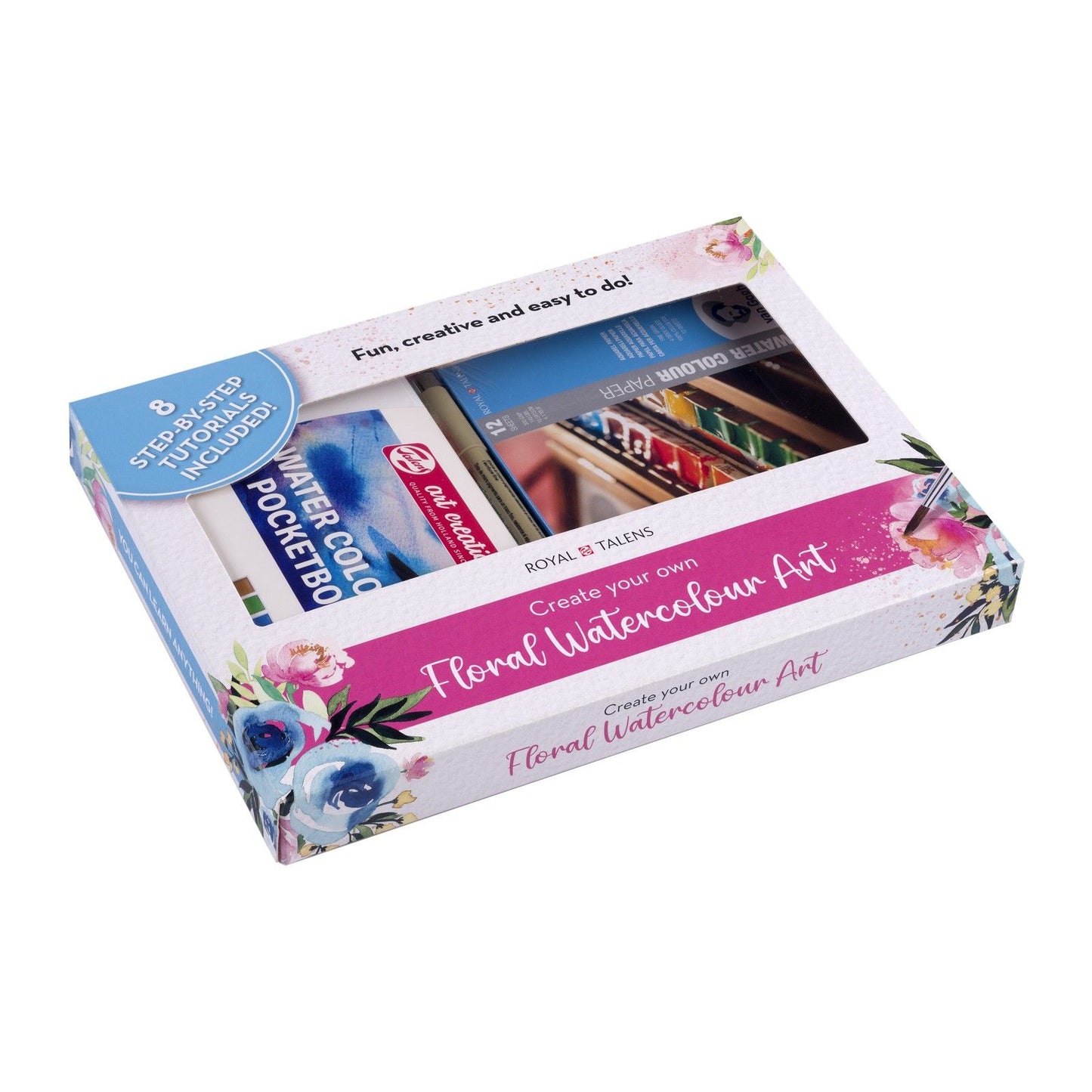 Talens • set acuarela floral