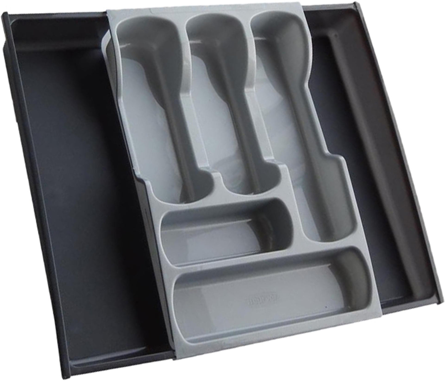 Curver Curver Cutlery Caja extensible de 7 secciones Antracito gris