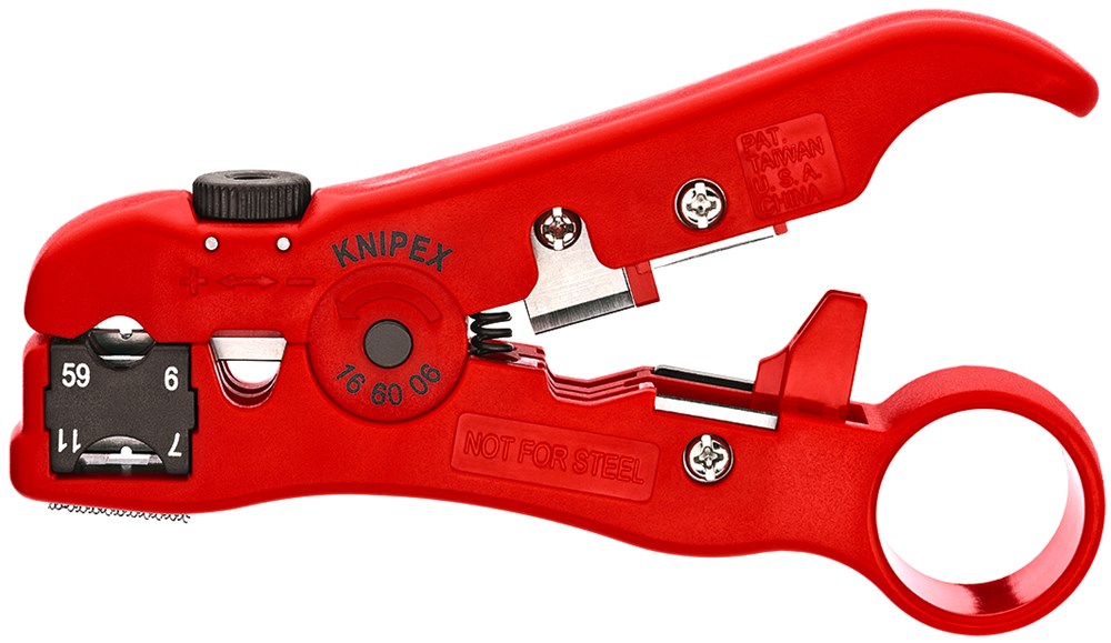 KniPEX Striptang per cavi dati coasseni 166006SB