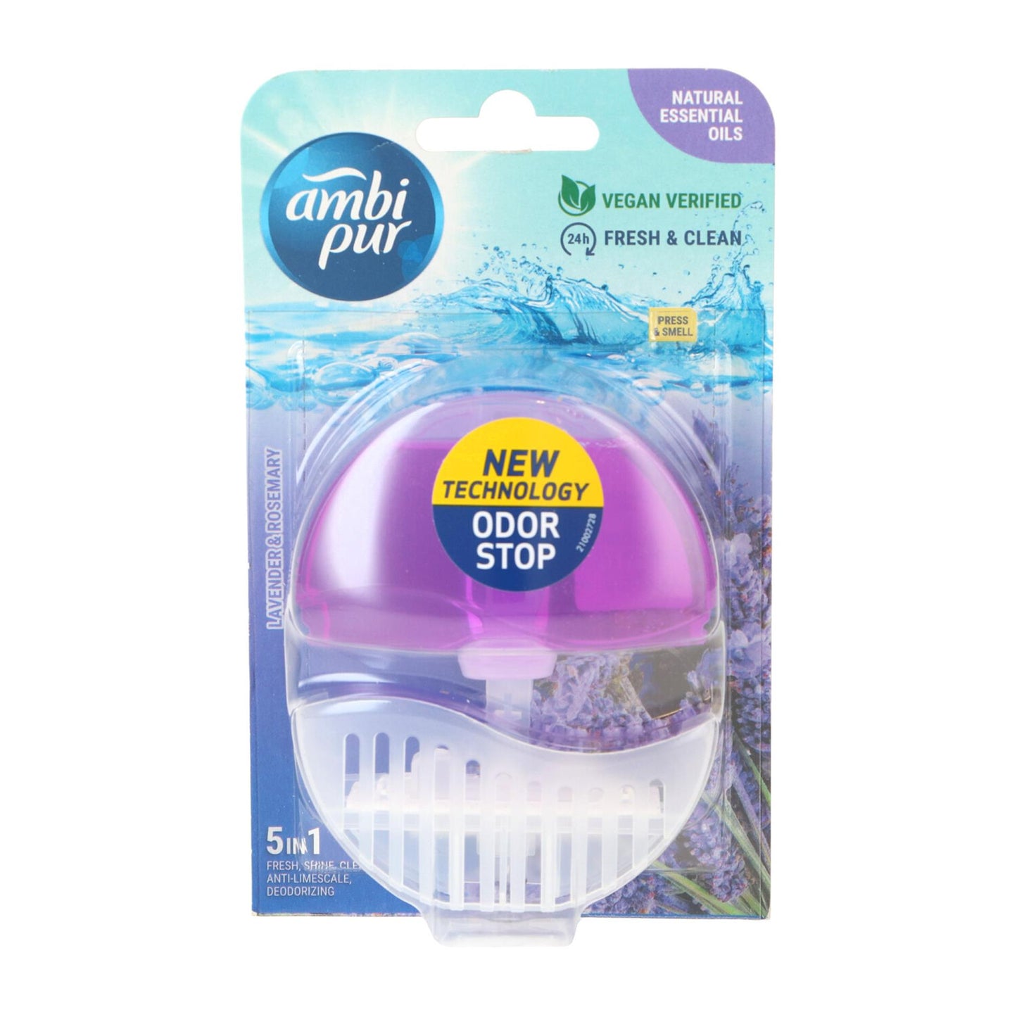 Blocco WC Ambi pur lavanda rosmarino
