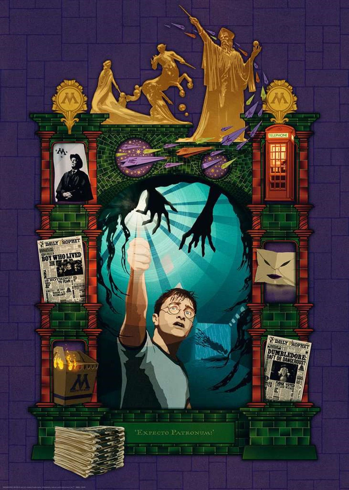 Rompecabezas Ravensburger harry potter 5