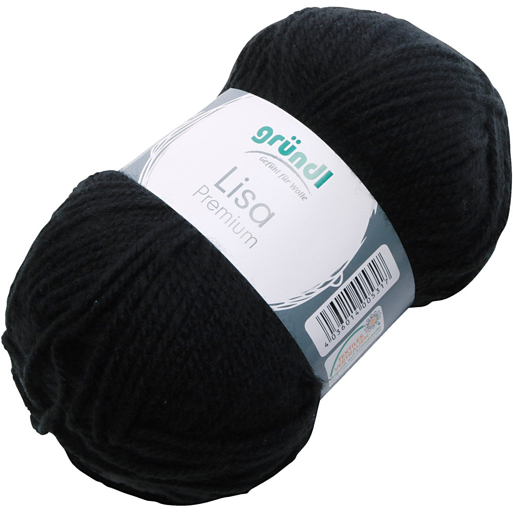 Nero, 50 g 1 palla
