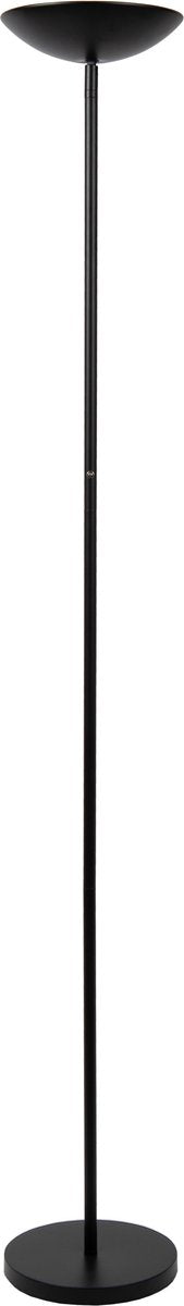 Lucide zenith - lampada da terra - LED dimmerabile - 1x20w 3000k - nero