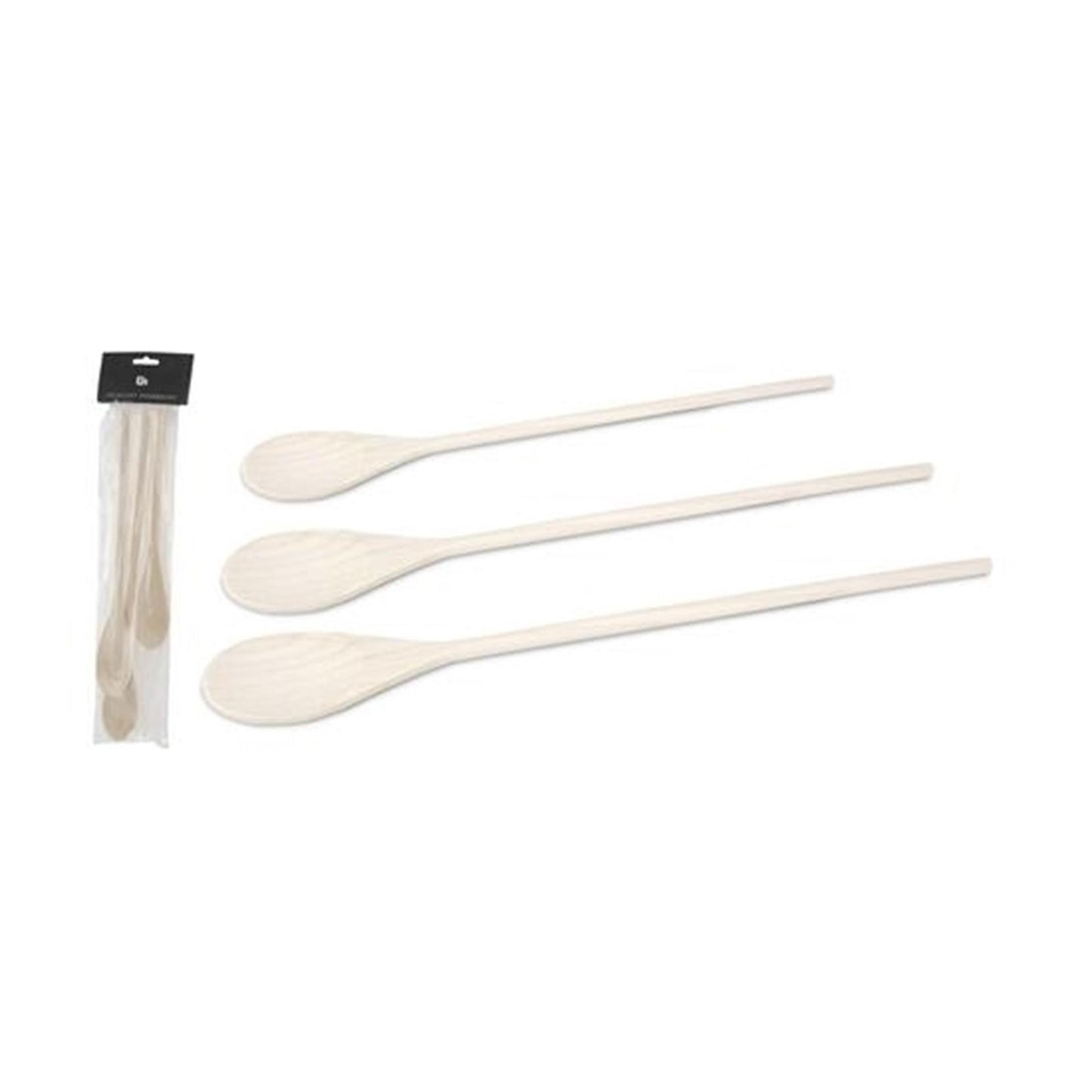 cucharas de madera, 3dlg.