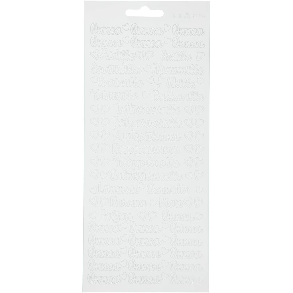 Http: www.cchobby.nl stickers-onnea-aidille-vel-10x23-cm-wit-1-vel