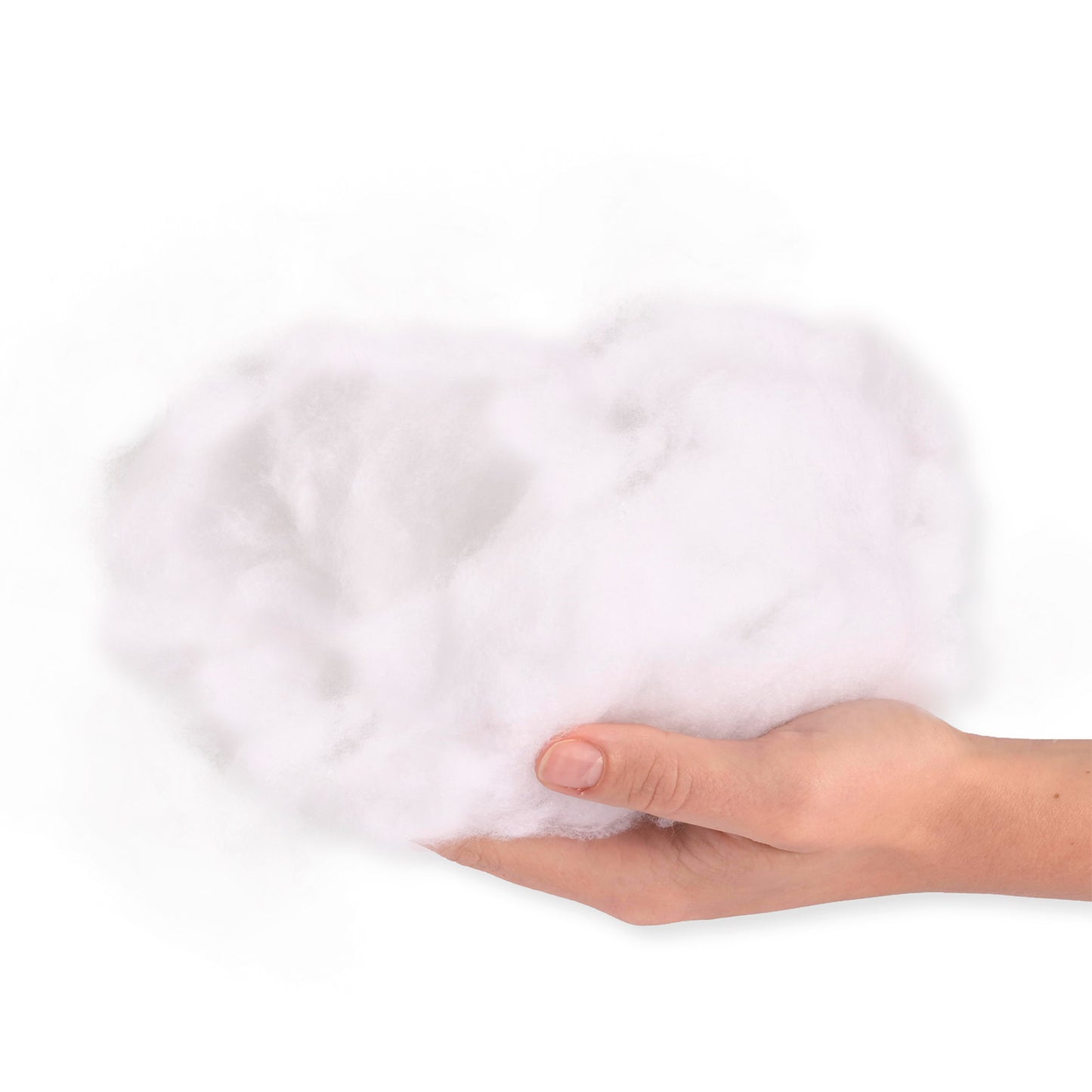 Vaessen creative • material de relleno de poliéster blanco 2000g