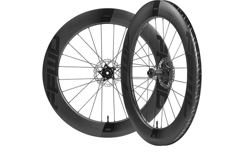 Rueda delantera ffwd ryot77 fcc full carbon blanco